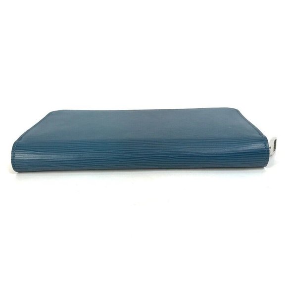 LOUIS VUITTON Epi Zippy Organizer Long Wallet Epi Leather Navy - Picture 3 of 10